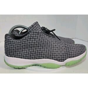 Men’s Jordan Future Low Wolf Grey Emerald Rise - Air Jordans Size 10.5